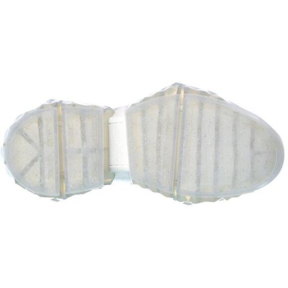 Jimmy Choo Women's Metallic Diamond/f Leather Trainer - Picture 6 of 16